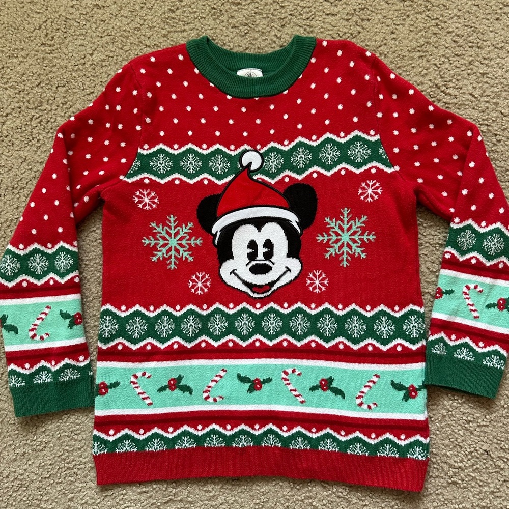 Mickey Mouse holiday sweater